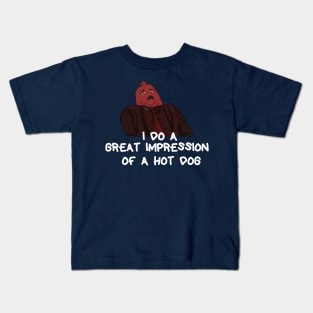 Hot Dog Impression Kids T-Shirt